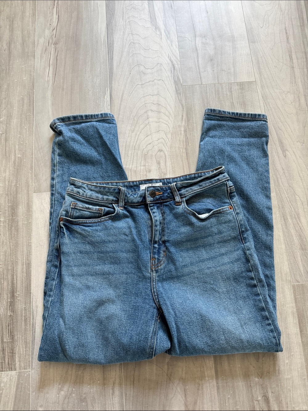 Cello Men's Straight Blue Denim Jeans
